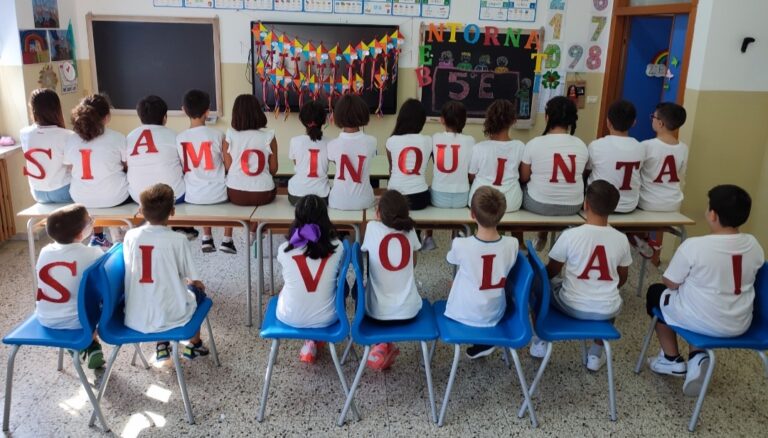 SCUOLA PRIMARIA CRUDOMONTE – ACCOGLIENZA CLASSE 5^E