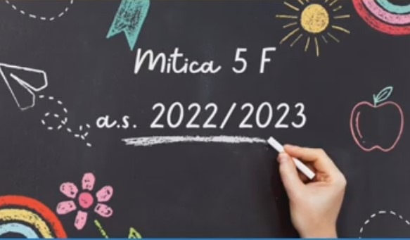 IL SALUTO DELLA 5^F – SCUOLA PRIMARIA CRUDOMONTE