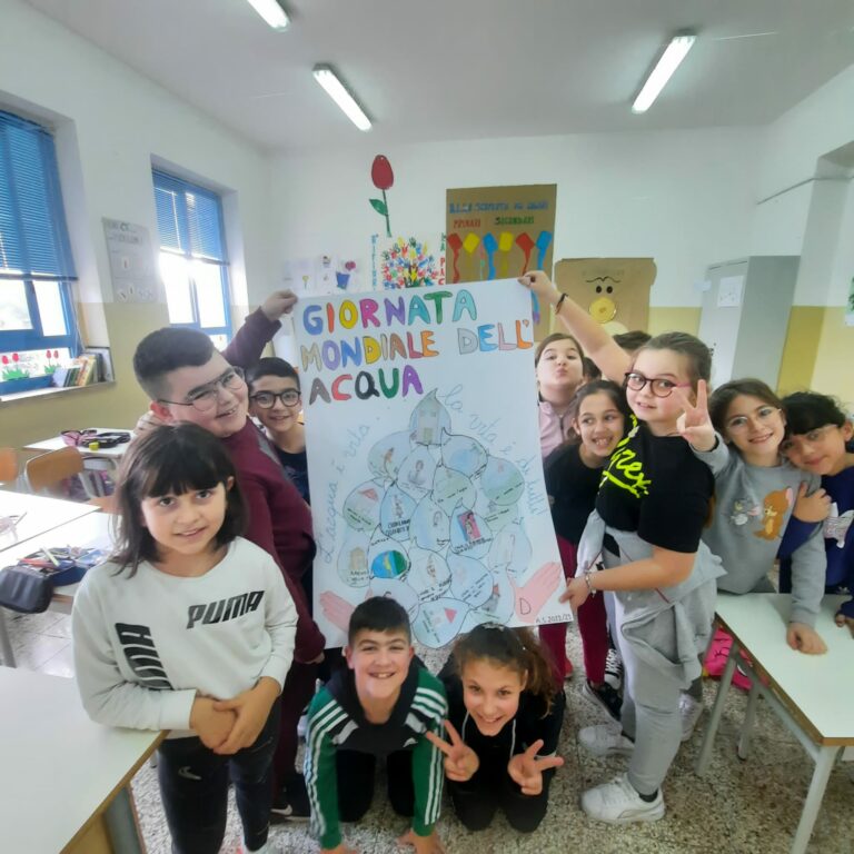 22 marzo – Giornata Mondiale dell’Acqua – 3^D S.P. Crudomonte