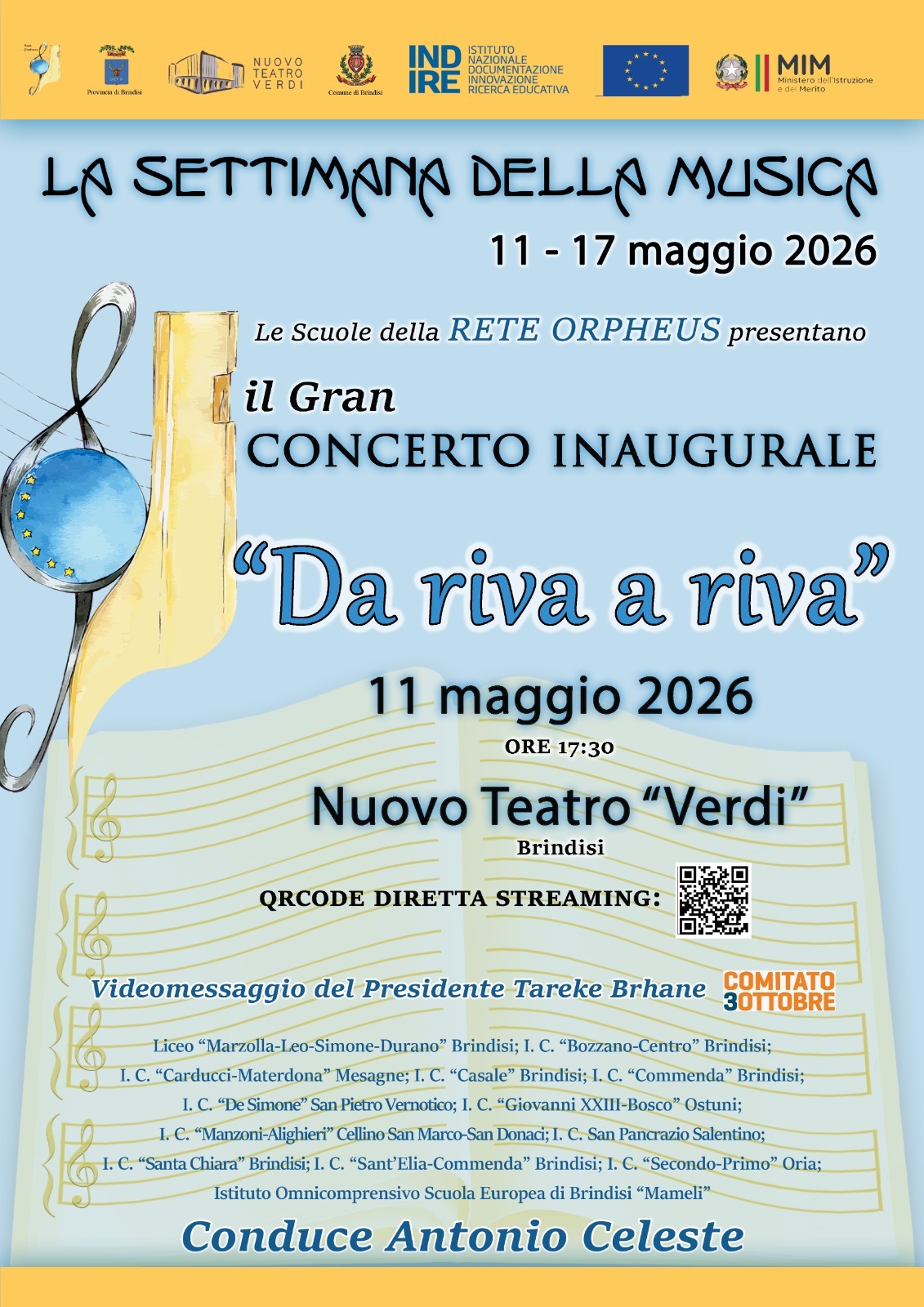 Gran Concerto inaugurale della Rete Orpheus 