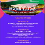PARCO IN FESTA 2025 – FESTA DELLO SPORT, ARTE E CULTURA – Sabato 4 ottobre 2025