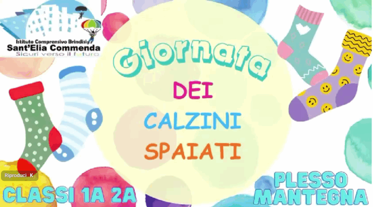 🧦 Giornata dei Calzini Spaiati – S.P. Mantegna