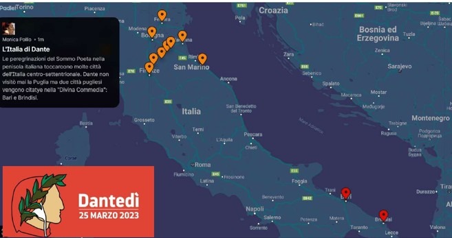 Dantedì 2023 – L’Italia di Dante – 1^C SSPG Crudomonte