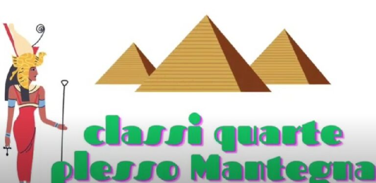 VIAGGIO ALLA SCOPERTA DELLA CIVILTÀ EGIZIA – 4A e 4B S.P. MANTEGNA