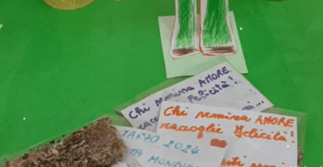 LA MAPPA DELLA FELICITÀ SECONDO I BAMBINI E LE BAMBINE DELLA SCUOLA DELL’INFANZIA CRUDOMONTE