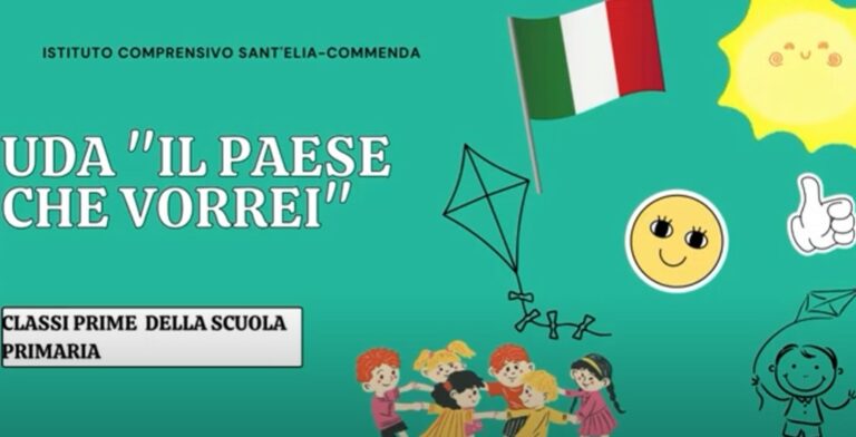 “IL PAESE CHE VORREI” – PERCORSO DI ED. CIVICA – CLASSI PRIME SCUOLA PRIMARIA