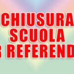 Comunicazione chiusura Plessi-Crudomonte-L. Da Vinci per-Referendum dal 20 al 24-marzo 2026- USCITA ANTICIPATA VENERDì 20-03- 2026
